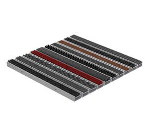 Recessed Rolling Aluminium Matting